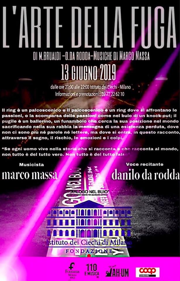 Locandina-spettacolo-_Larte-della-fuga_ Teatro al buio: L'arte della Fuga Intrattenimento Teatro   